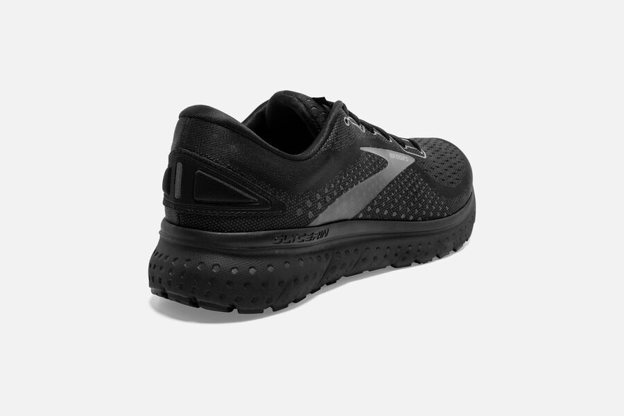 Brooks Glycerin 18 Road Running Shoes Mens Black 312084-QEA